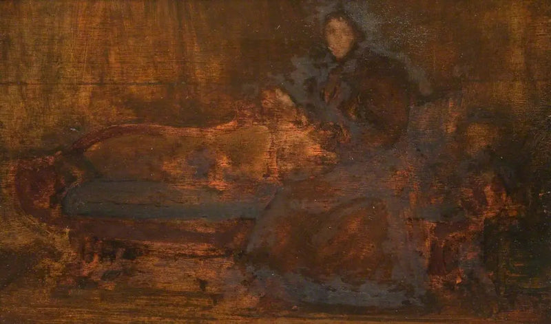 Bruin en goud: Lady Eden - James Abbott McNeill Whistler