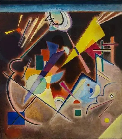 Donkerbruin - Vassily Kandinsky