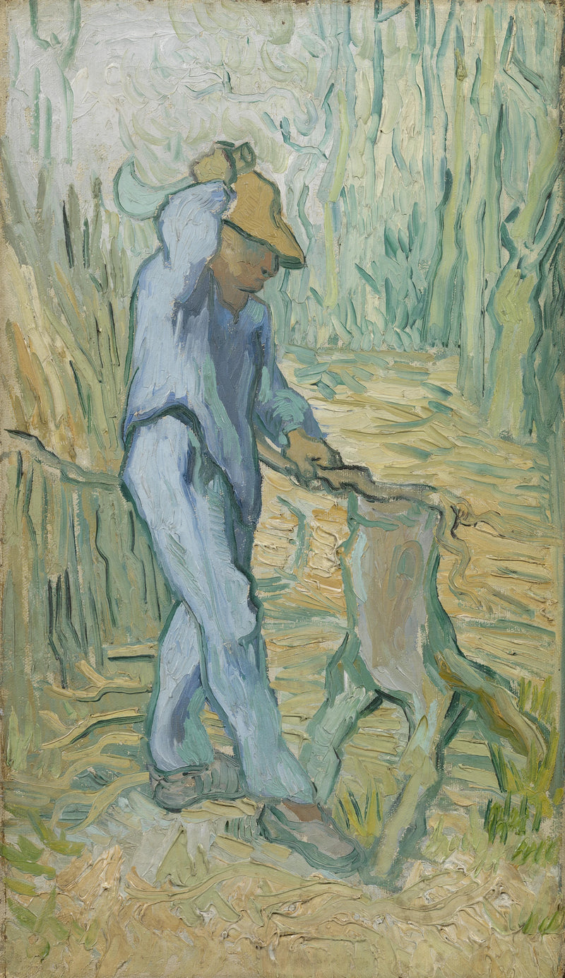 De Houthakker (naar Millet) - Vincent van Gogh