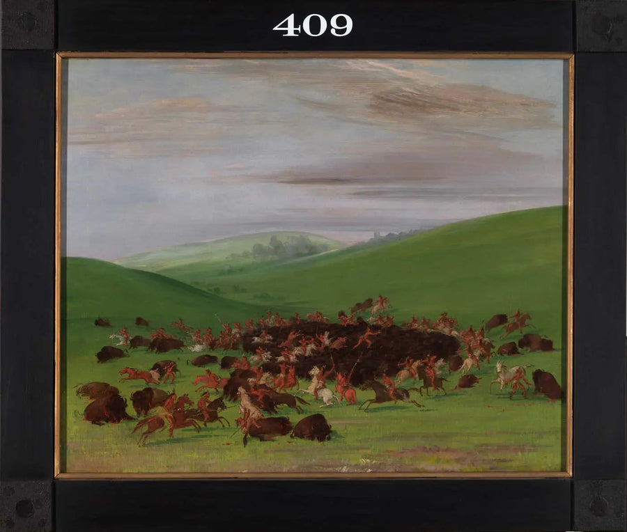 Buffalo Chase, omgeven door de Hidatsas - George Catlin

Source:
Buffalo Chase, entouré des Hidatsas - George Catlin