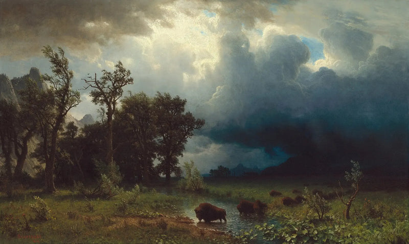 Buffalo Trail: de naderende storm - Albert Bierstadt

Source:
Buffalo Trail : la tempête imminente - Albert Bierstadt