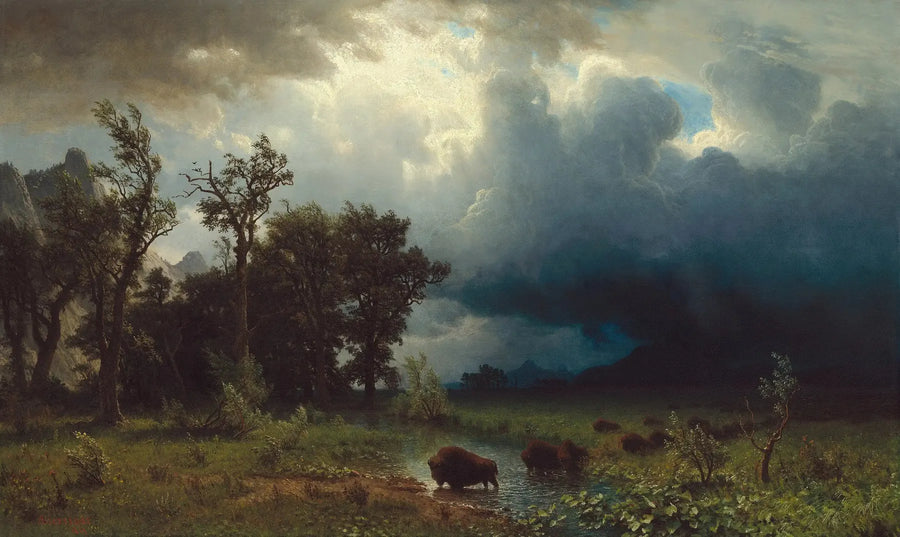 Buffalo Trail: de naderende storm - Albert Bierstadt

Source:
Buffalo Trail : la tempête imminente - Albert Bierstadt
