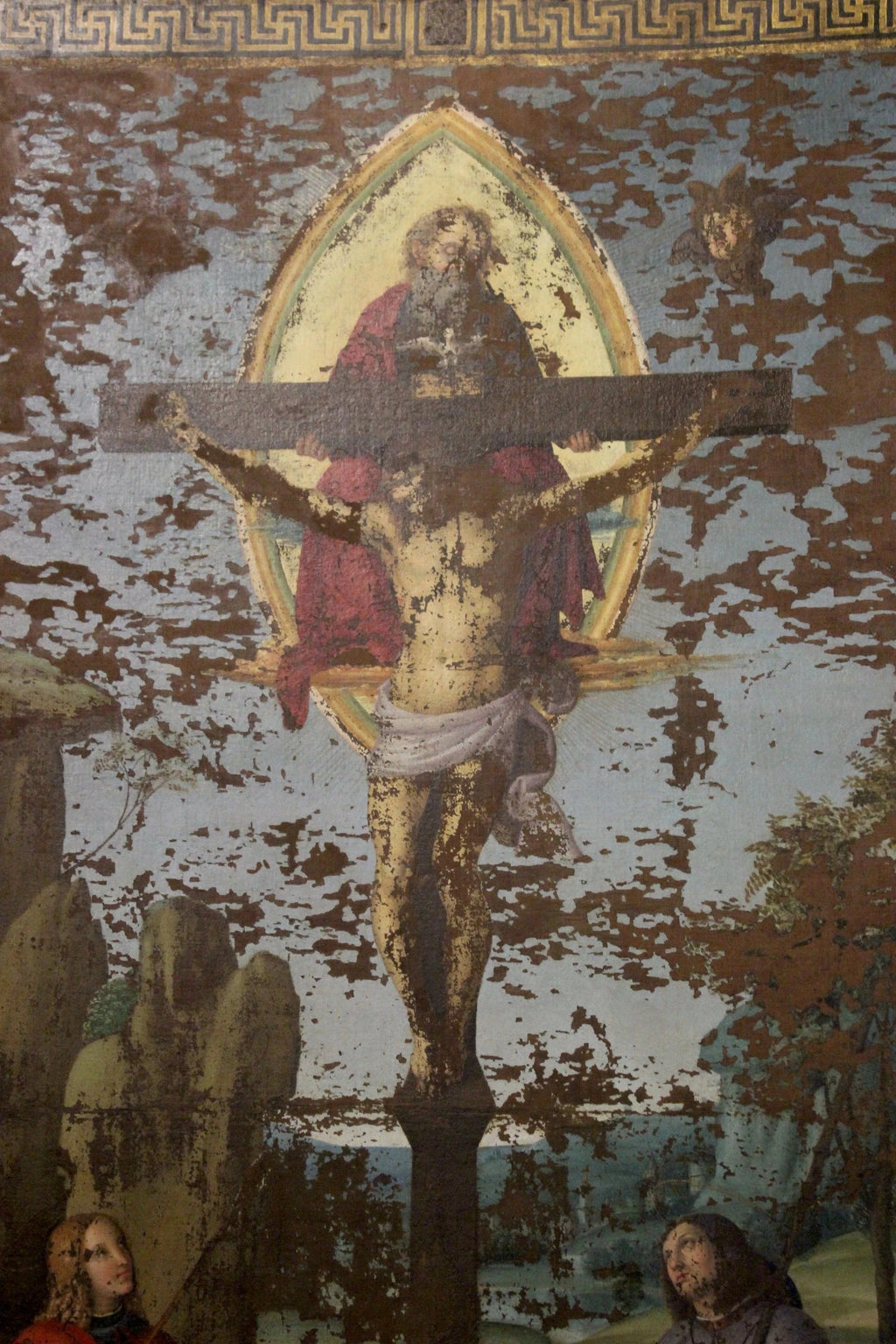 Stendard de la Santissima Trinità - Raphaël Sanzio - Réproduction huile sur toile