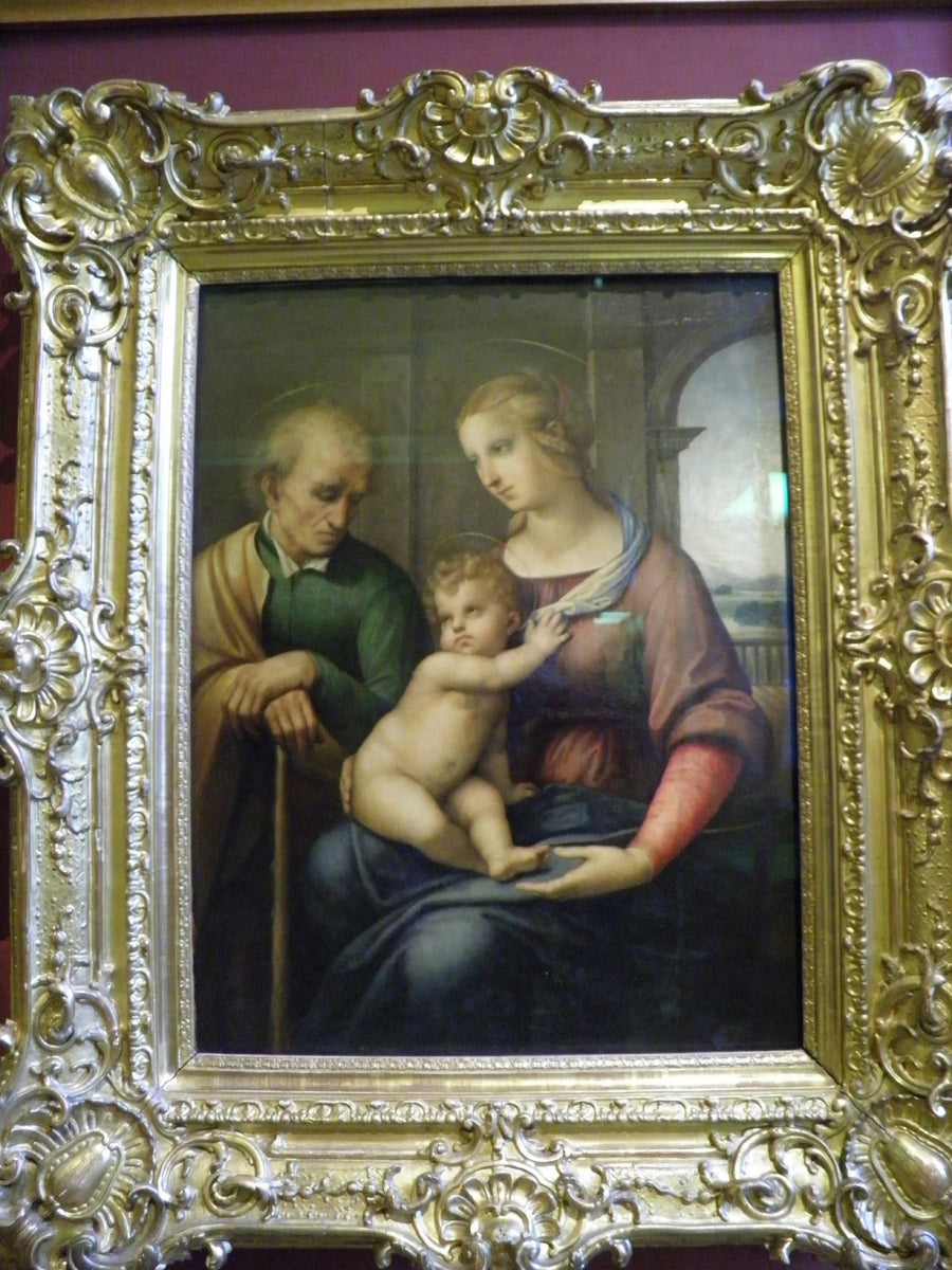 De Maagd met het Kind en Sint Jozef - Raphael Sanzio