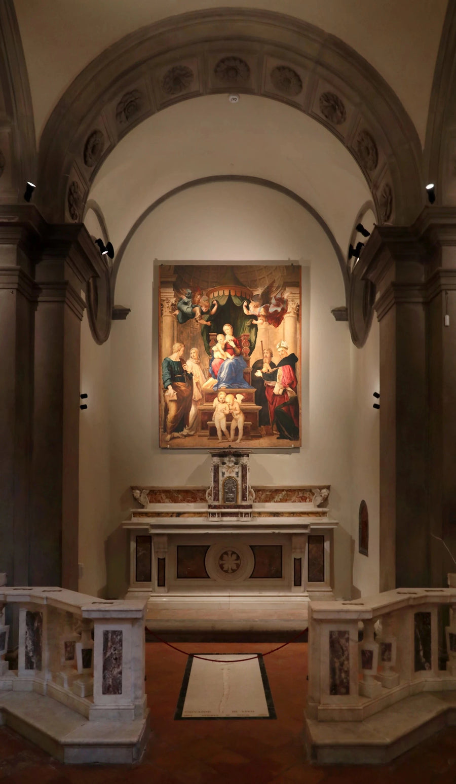 De Madonna met baldakijn - Raphael Sanzio