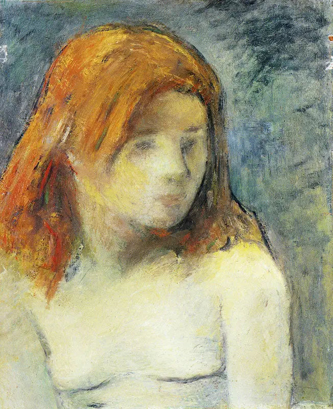 Naakt adolescentenbuste - Paul Gauguin