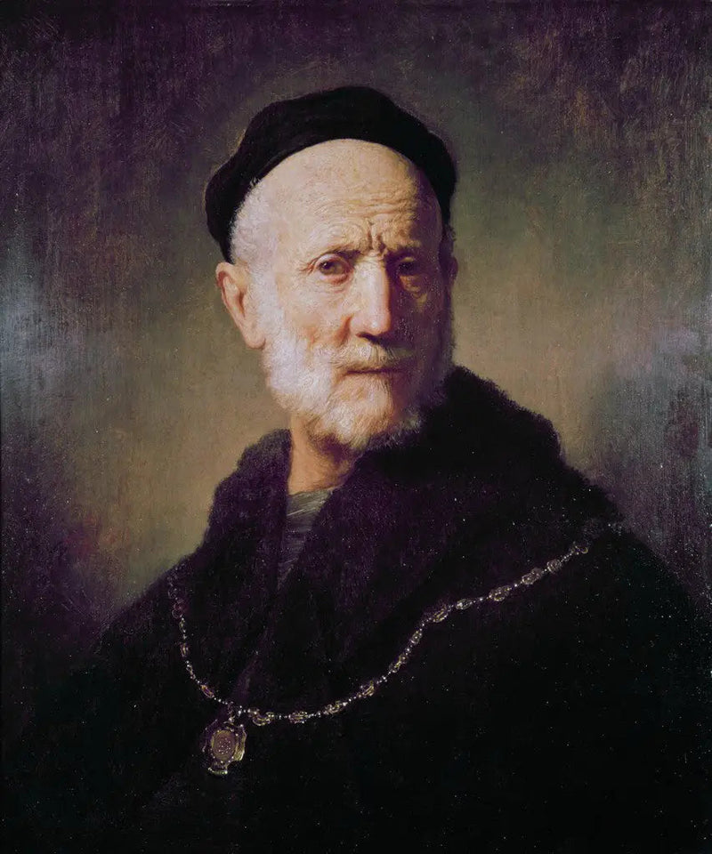 Buste van een oude man - Rembrandt