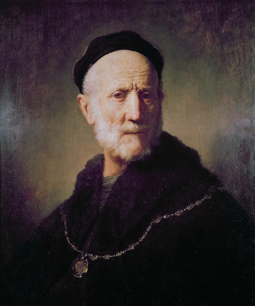 Buste van een oude man - Rembrandt