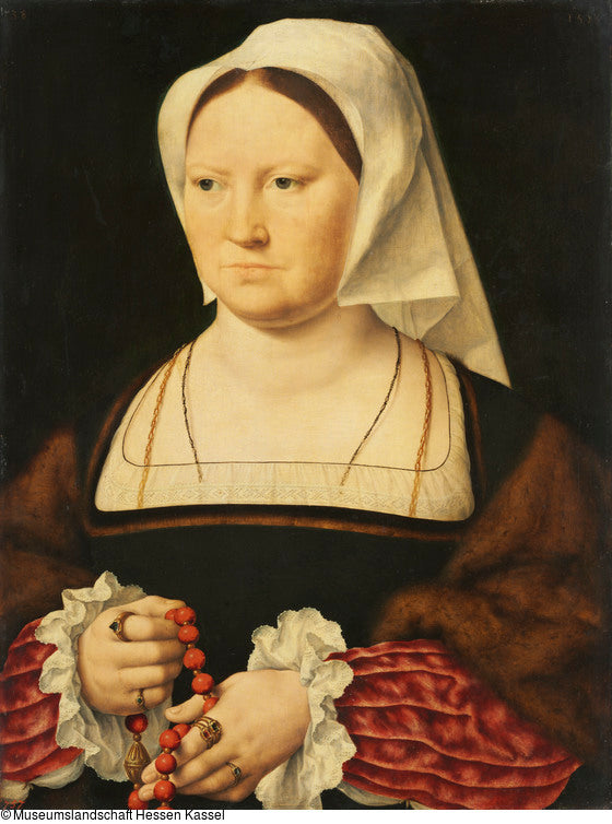 Buste van een vrouw - Joos van Cleve