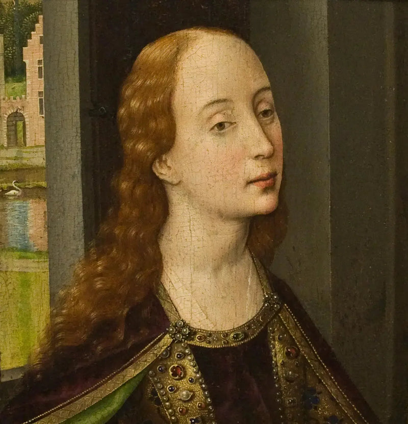 Buste van Catherine (?) - Rogier van der Weyden