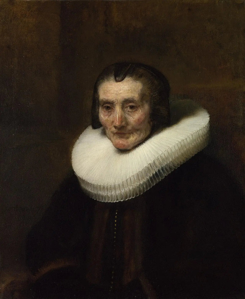 Buste van Margaretha de Geer - Rembrandt