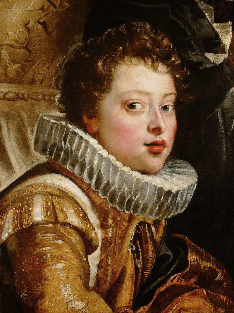 Buste van prins Francesco Gonzaga (fragment) - Peter Paul Rubens