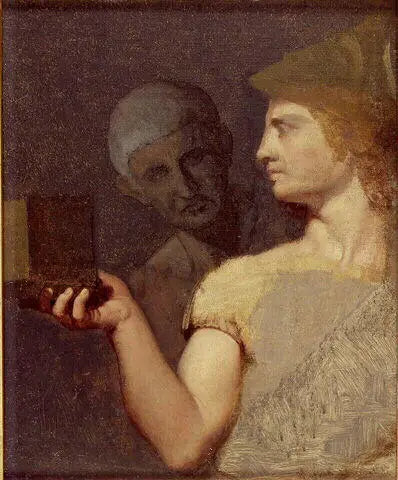 Busten van Alexander en Aristarche - Jean-Auguste-Dominique Ingres