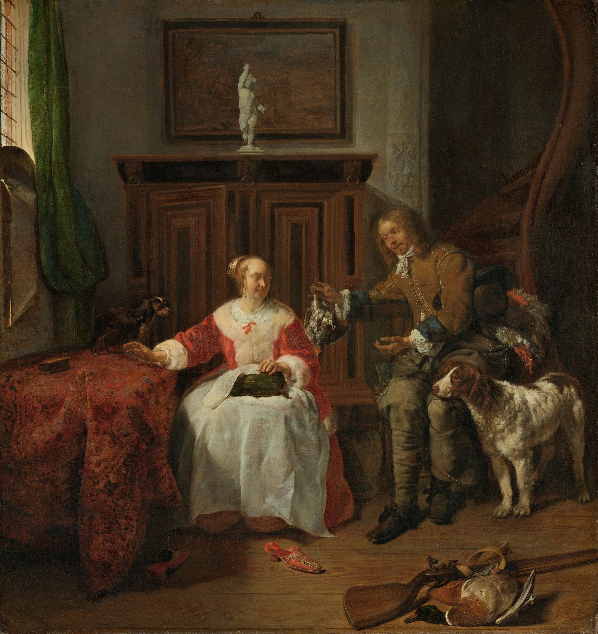 Le butin du chasseur - Gabriel Metsu