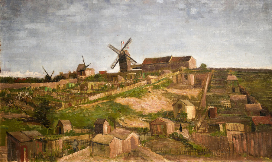 De heuvel Montmartre - Vincent van Gogh