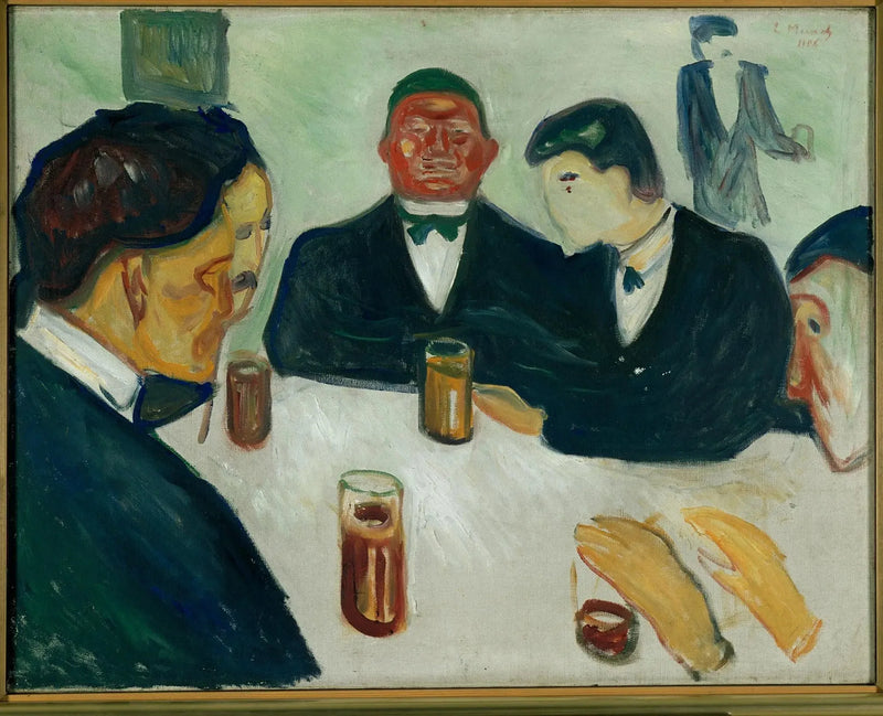 Drinkers - Edvard Munch