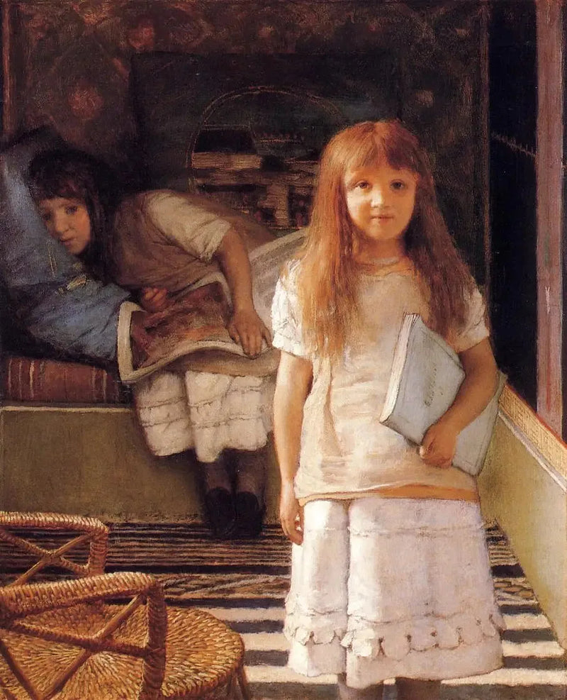 Het is onze hoek - Lawrence Alma-Tadema