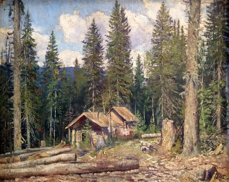 Hut in het bos - Ivan Chichkine

Source:
Cabane dans la forêt - Ivan Chichkine