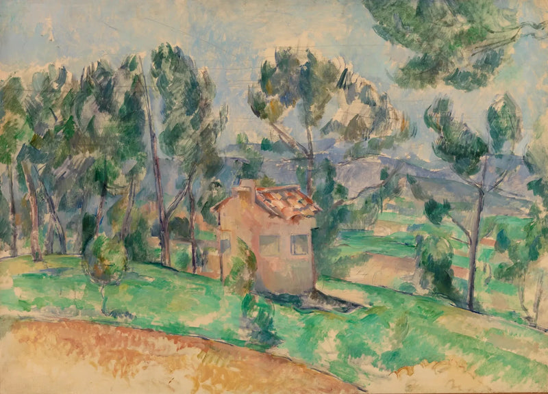 Jachthut in de Provence - Paul Cézanne