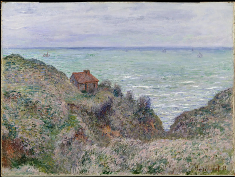 Hut van de douanewacht - Claude Monet