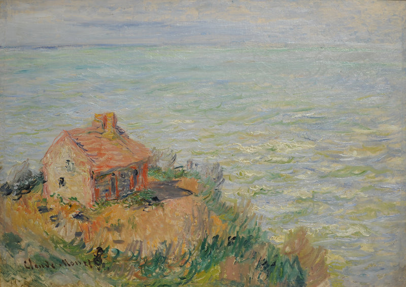 Cabine van douanebeambten, middageffect W737 - Claude Monet