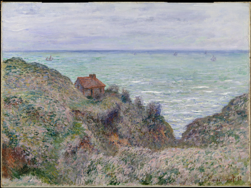 Hut van de douanewacht - Claude Monet