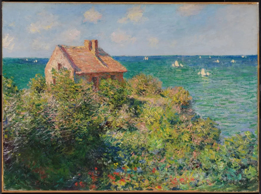 De vissershut in Varengeville W805 - Claude Monet