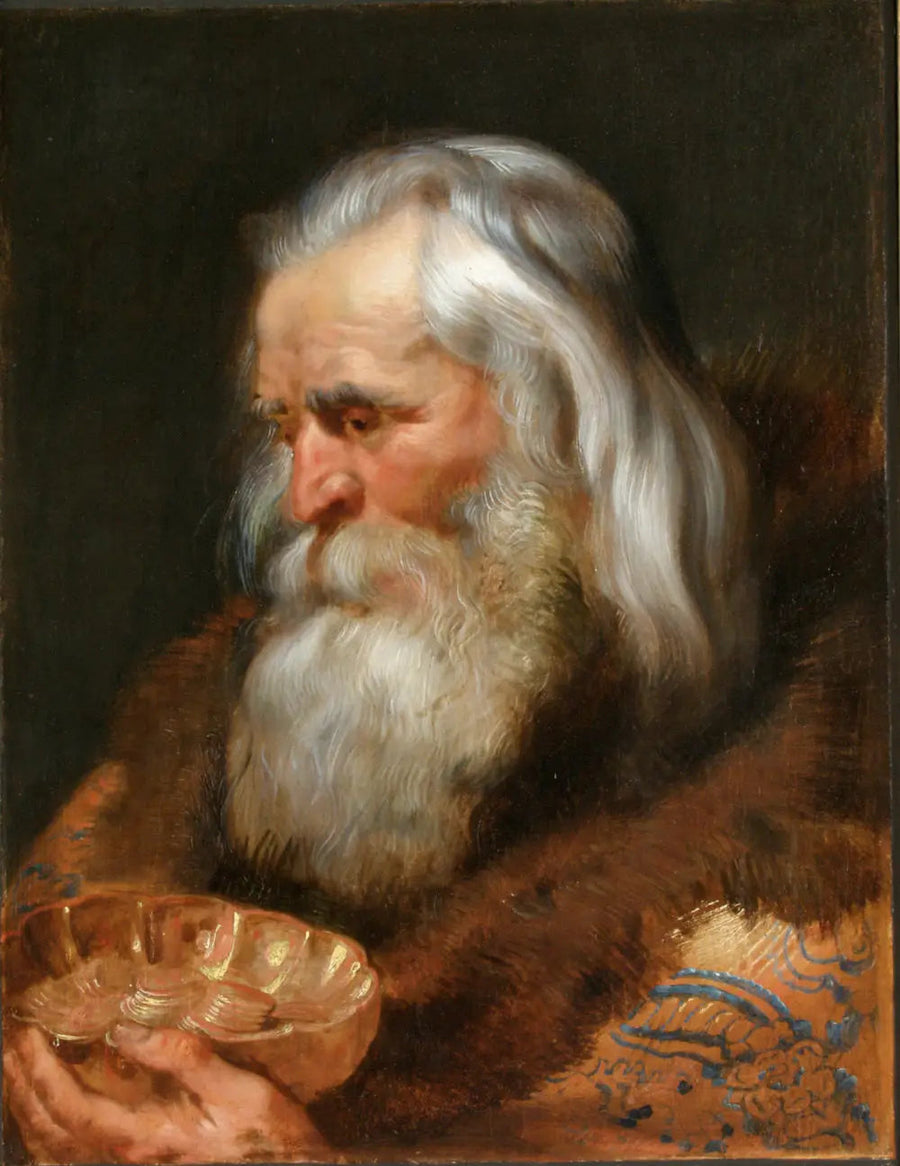 Hoofd van de burgemeester van de Drie Wijzen - Peter Paul Rubens