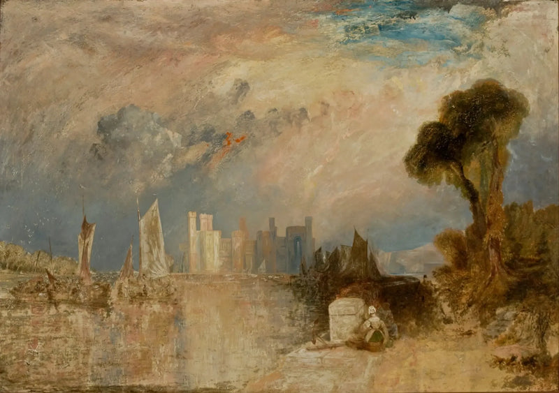 Kasteel Caernarfon - J. M. W. Turner