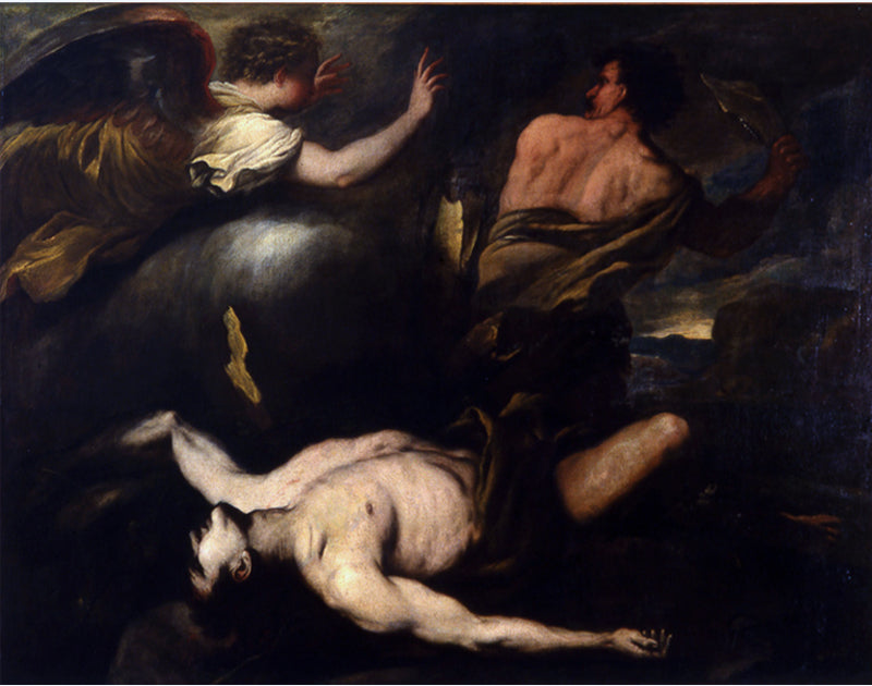 Kain en Abel - Luca Giordano