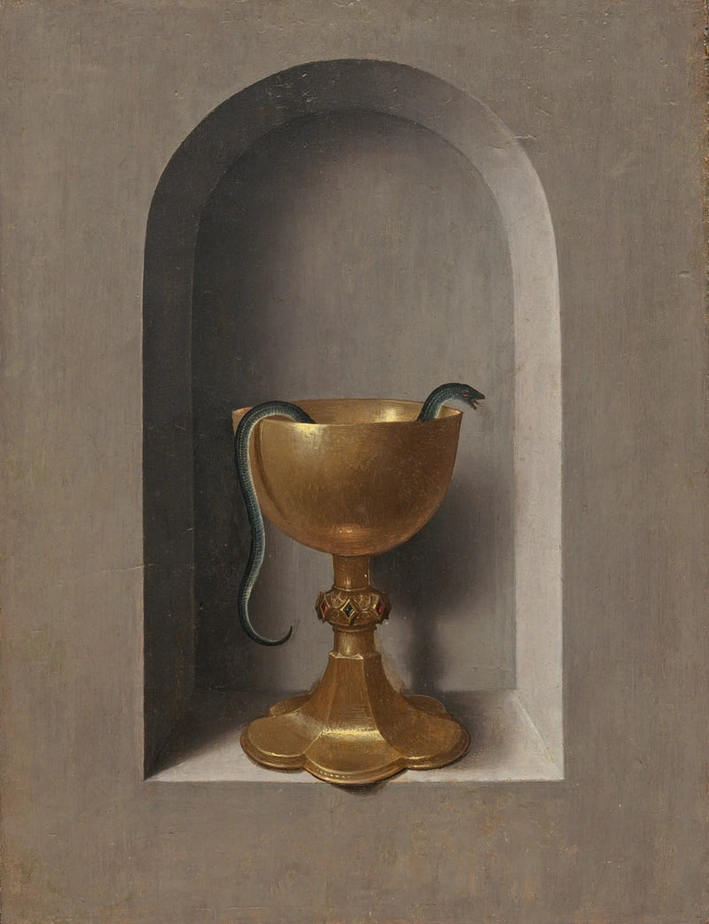 Kelch van Sint Johannes de Evangelist [revers] - Hans Memling