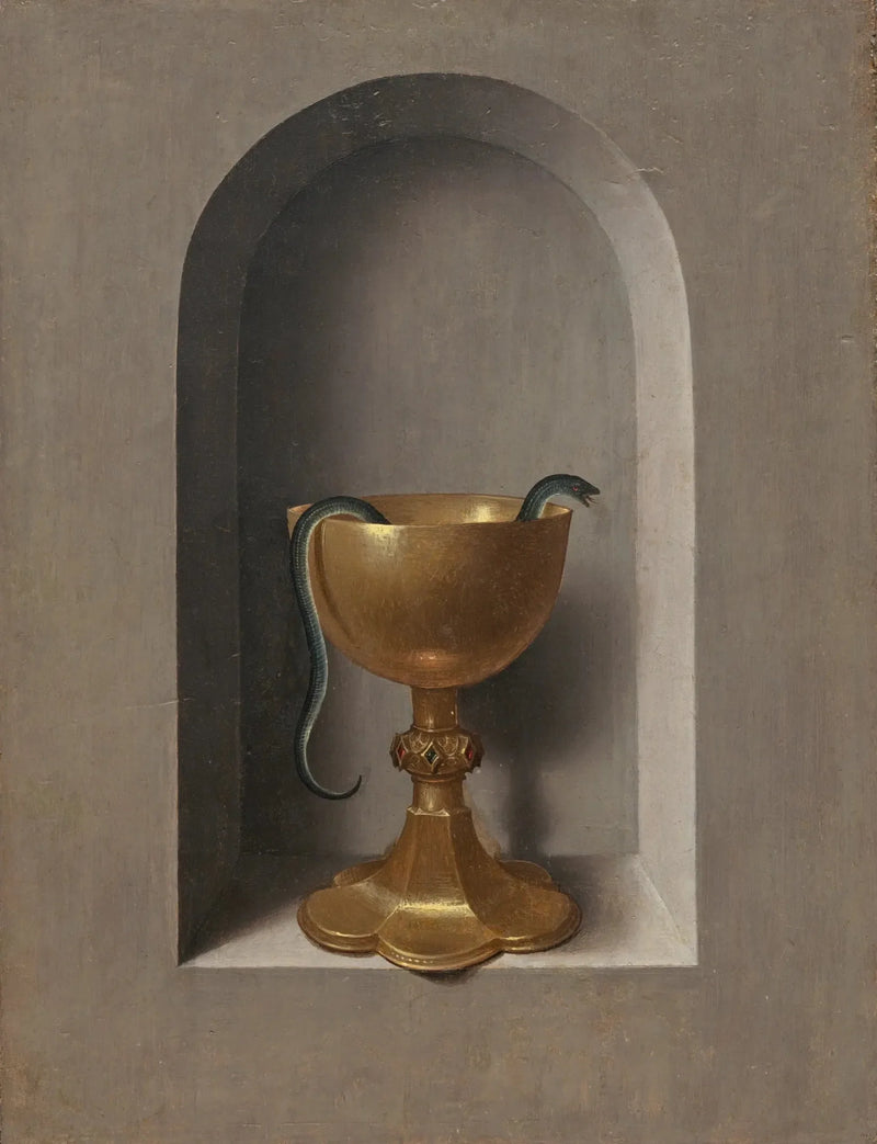 Kelch van Sint Johannes de Evangelist [revers] - Hans Memling