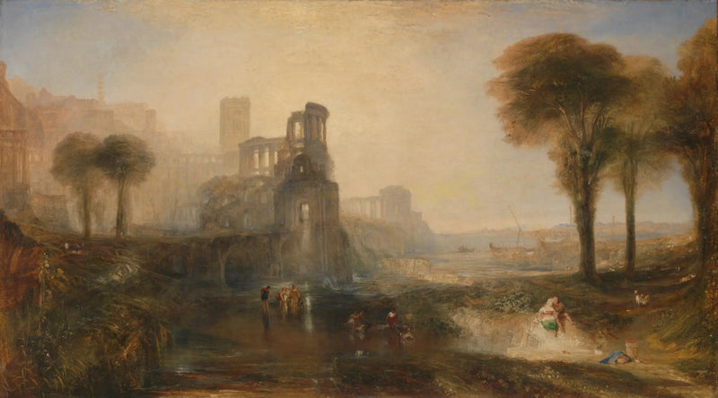 Caligula's Paleis en Brug - J. M. W. Turner