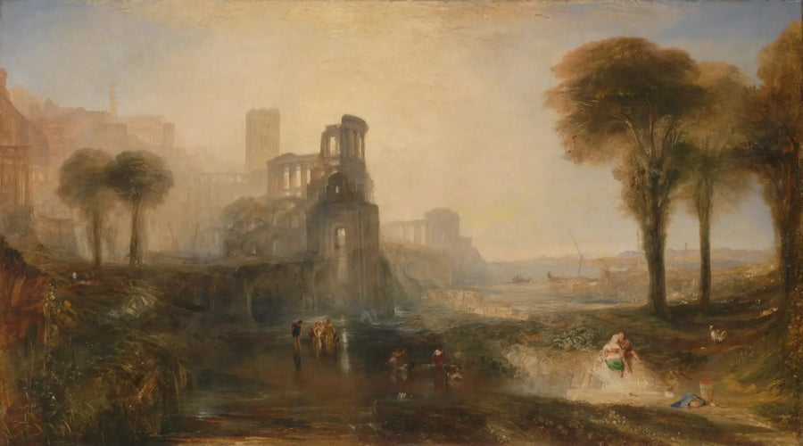 Caligula's Paleis en Brug - J. M. W. Turner