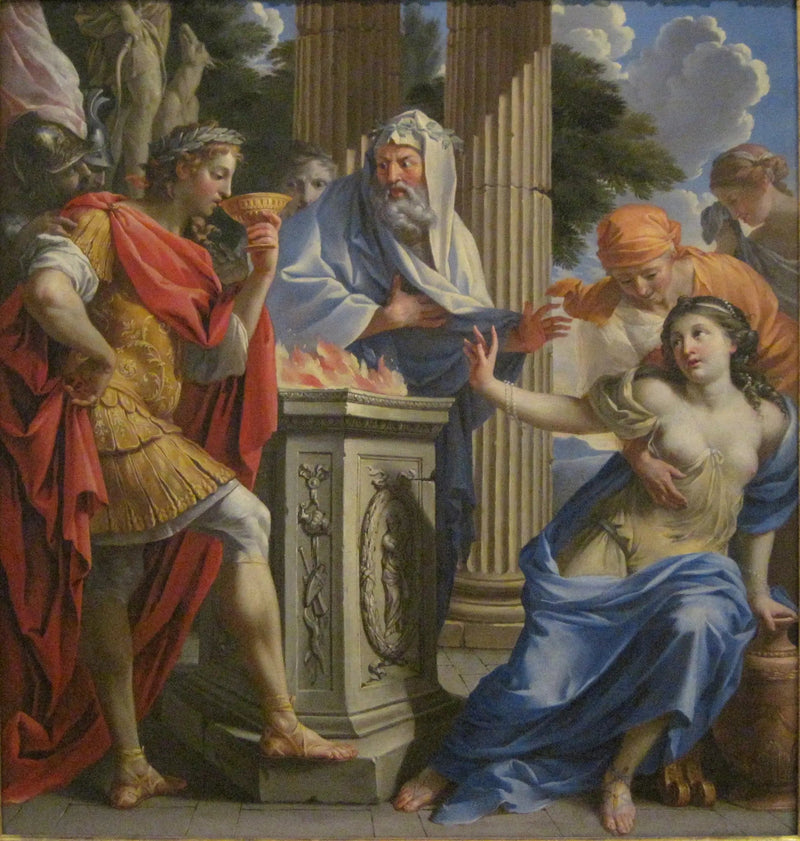 Camma die de vergiftigde huwelijksbeker aan Synorix aanbiedt in de Tempel van Diana - Charles Poerson

Source:
Camma offrant la Coupe de Mariage empoisonnée à Synorix au Temple de Diane - Charles Poerson