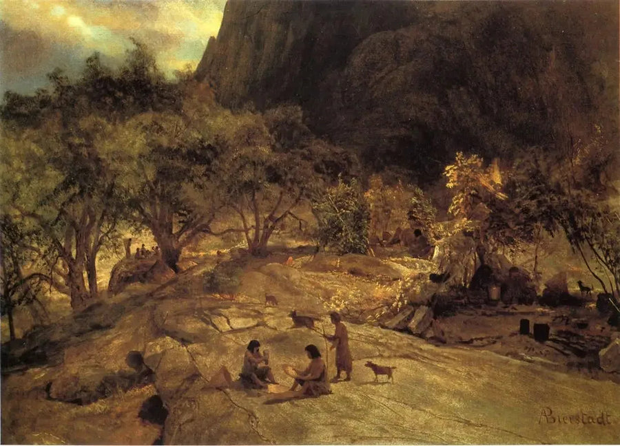 Kampeerplaats bij de Mariposa, Yosemite-vallei, Californië - Albert Bierstadt

Source:
Campement indien de Mariposa, vallée de Yosemite, Californie - Albert Bierstadt