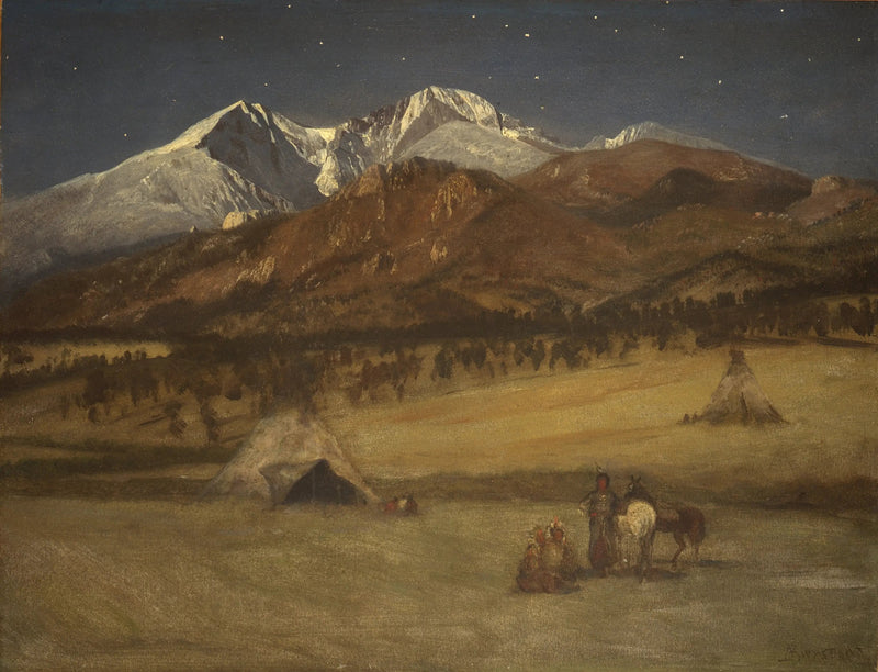 Tentkampeerplaats - Avond - Albert Bierstadt

Source:
Campement indien - Soirée - Albert Bierstadt