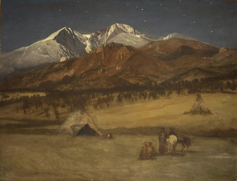 Tentkampeerplaats - Avond - Albert Bierstadt

Source:
Campement indien - Soirée - Albert Bierstadt