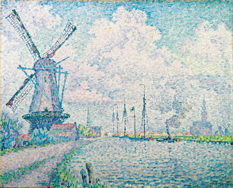Kanaal van Overschie - Paul Signac