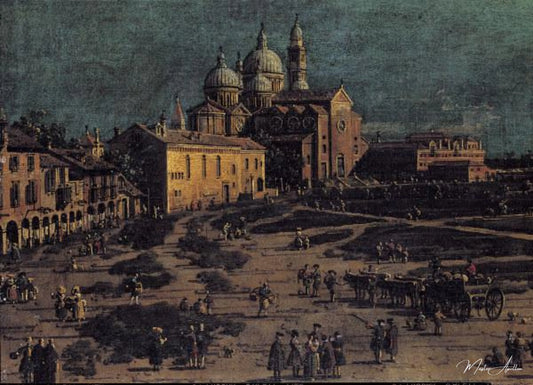 Canaletto, il pra' della valle a padova, 1741-46 - Giovanni Antonio Canal - Reproductions de tableaux et peintures haut de gamme