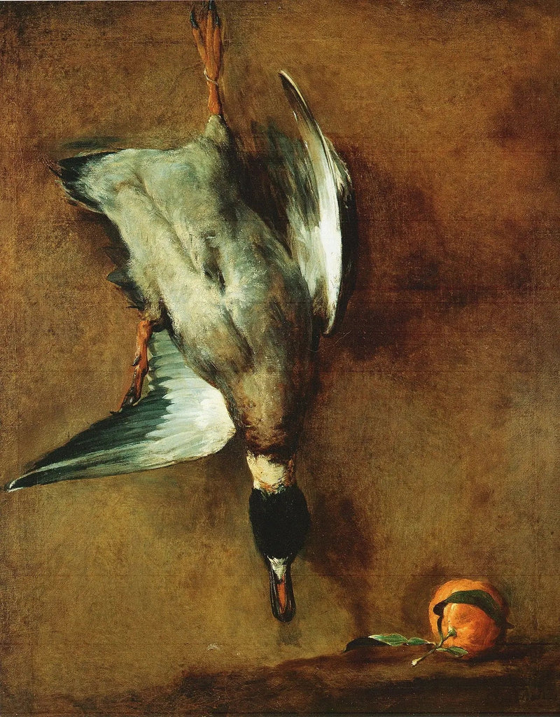 Eend met sinaasappel - Jean Simeón Chardin