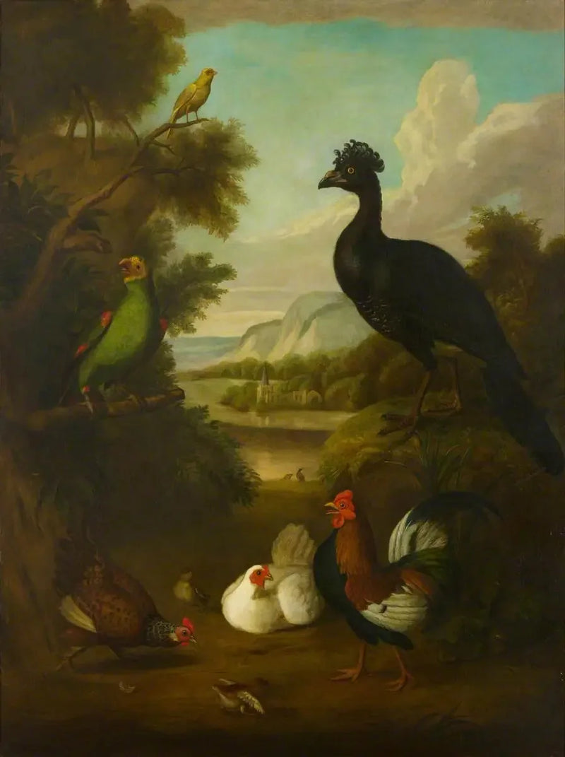 Canari, groene papegaai en andere vogels in een landschap - Tobias Stranover

Source:
Canari, perroquet vert et autres oiseaux dans un paysage - Tobias Stranover