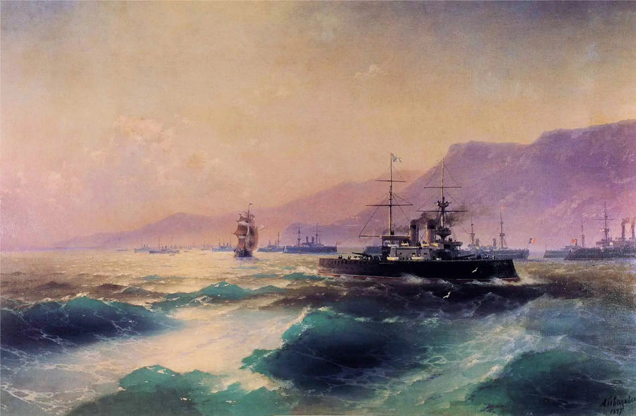 Canonnière voor de kust van Kreta - Ivan Aïvazovski

Source:
Canonnière au large de la Crète - Ivan Aïvazovski