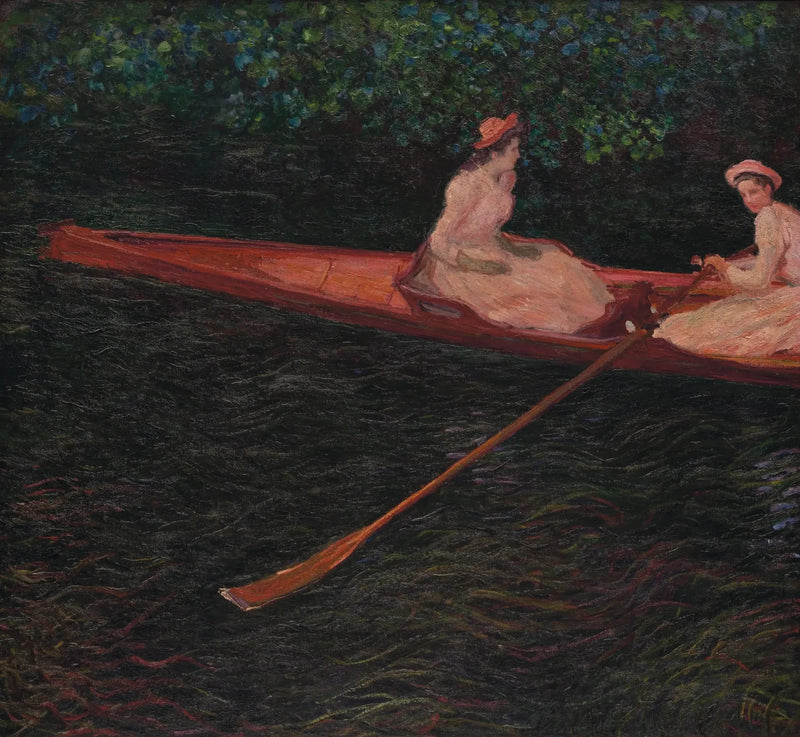Per kano op de Epte W1250 - Claude Monet