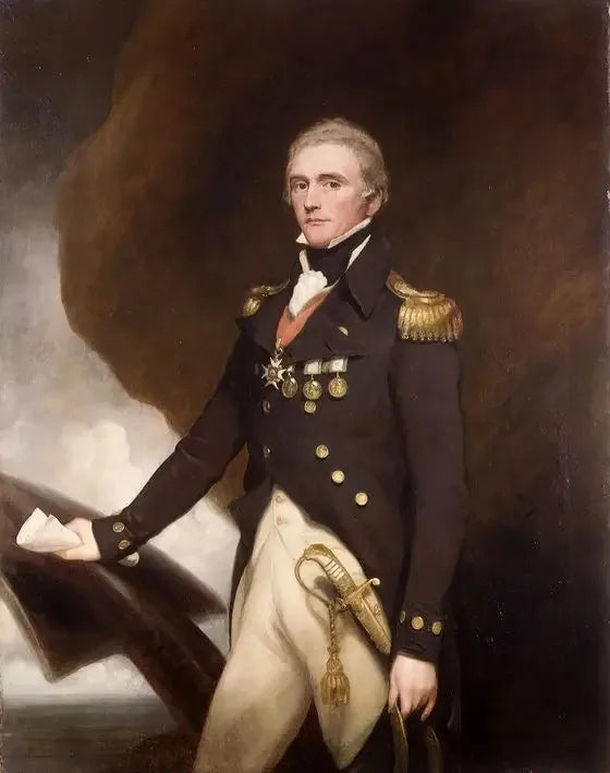 Kapitein Sir Edward Berry, 1768-1831 - John Singleton Copley

Source:
Capitaine Sir Edward Berry, 1768-1831 - John Singleton Copley