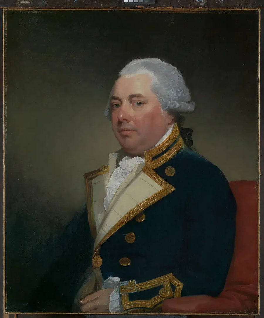 Kapitein Sir William Abdy, Bt, circa 1732-1803 - Gilbert Stuart

Source:
Capitaine Sir William Abdy, Bt, vers 1732-1803 - Gilbert Stuart
