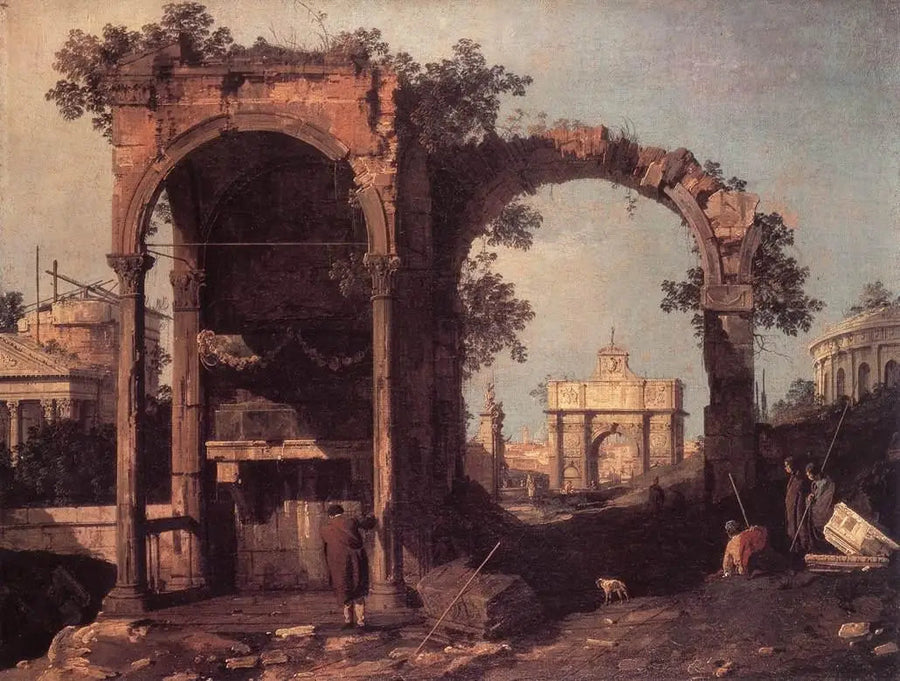 Capriccio met ruïnes en klassieke gebouwen - Canaletto

Source:
Capriccio avec ruines et édifices classiques - Canaletto