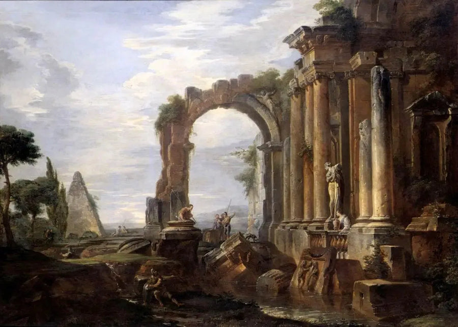 Capriccio van de klassieke ruïnes - Giovanni Paolo Panini

Source:
Capriccio des ruines classiques - Giovanni Paolo Panini
