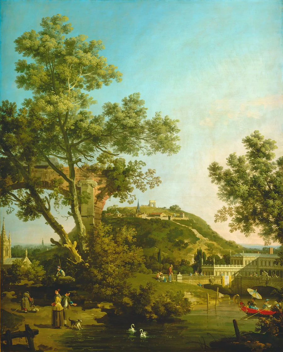Capriccio : Engels landschap met een paleis - Canaletto

Source:
Capriccio : paysage anglais avec un palais - Canaletto