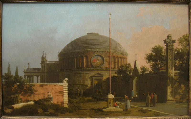 Capriccio : een ronde kerk met koepel - Canaletto

Source:
Capriccio : une église circulaire avec dôme - Canaletto